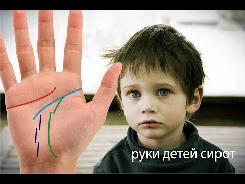 Видео: Хиромантия, знаки. Руки детей сирот