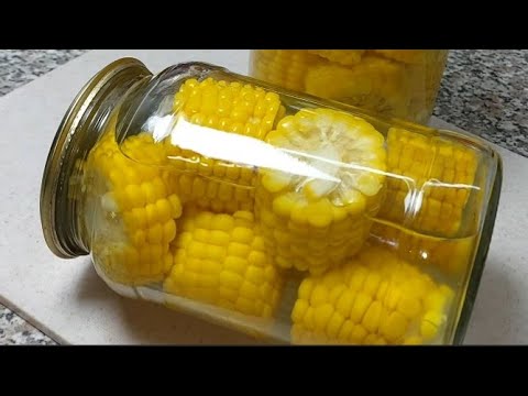 Видео: Қишга Маккажухорини сақлаш // Консервированная кукуруза на зиму // Qish fasli uchun Dumbil bekitamiz