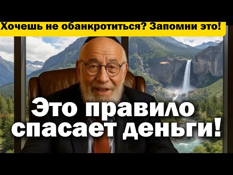 Видео: Одно простое правило, которое спасает от банкротства