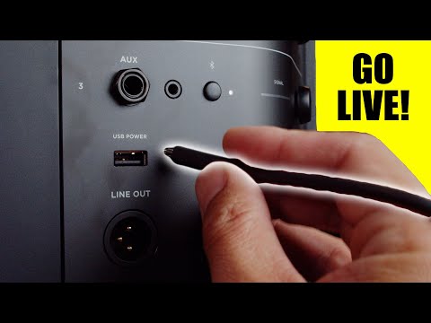 Видео: Часть 3: Bose S1 Pro + беспроводная PA-система | Настройка режима LIVESTREAM