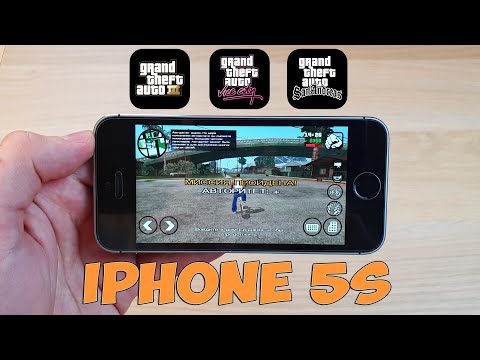 Видео: КАК ИДУТ GTA 3, VICE CITY И SAN ANDREAS НА IPHONE 5S
