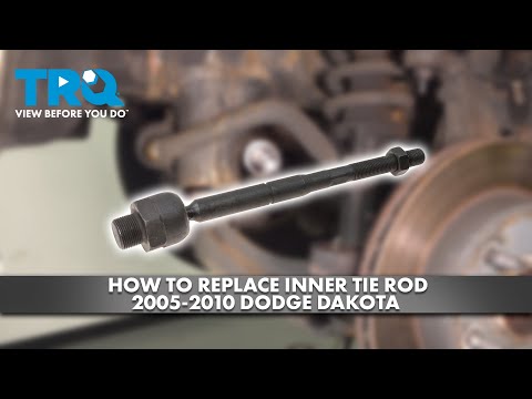 Видео: Как заменить внутреннюю рулевую тягу на Dodge Dakota 2005-2010