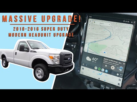 Видео: Обновление, установка и обзор магнитолы Ford Super Duty F250 - F750 для моделей 2010-2016 годов! ...