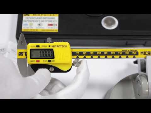 Видео: Штангенциркуль с регулировкой силы нагрузки. Штангенциркуль цифровой прецизионный ШЦЦПУ-150 ±0,01 мм