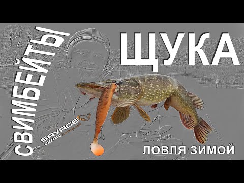 Видео: Вот это Рыбалка! Ловля щуки на свимбейты в начале зимы.
