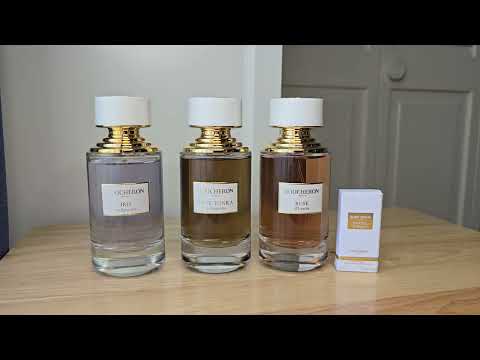 Видео: Бутікова лінійка Бушерон. Rose d'Isparta. Feve Tonka de Canaima. Iris de Syracuse. Santal de Kandy.