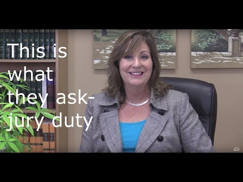 Видео: Вот что вам задают, когда вы присяжный: настоящие вопросы.