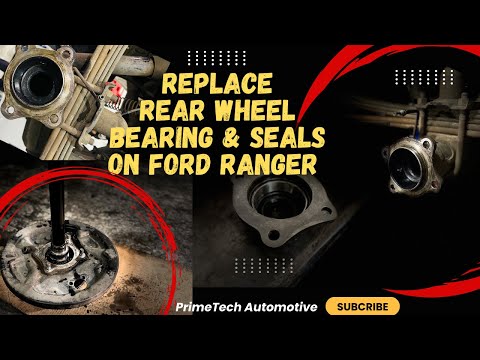 Видео: Как заменить задний ступичный подшипник Ford Ranger