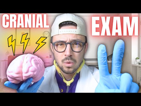 Видео: СУПЕР БЫСТРАЯ и ПОКАЛИВАЮЩАЯ ролевая игра ASMR для обследования черепных нервов (30+ мин!)