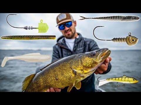 Видео: Ловля крупного судака на искусственные приманки | NED Rig - Джиг и пластик - Джиггинговые удочки