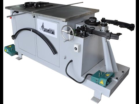 Видео: Станок для изготовления и сборки сегментных отводов SBWT-1000