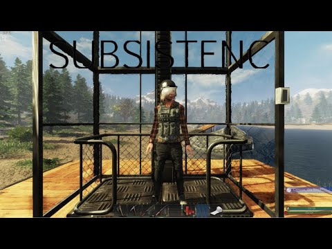 Видео: Сделал лифт в Subsistence | решил проблему с вызовом лифта