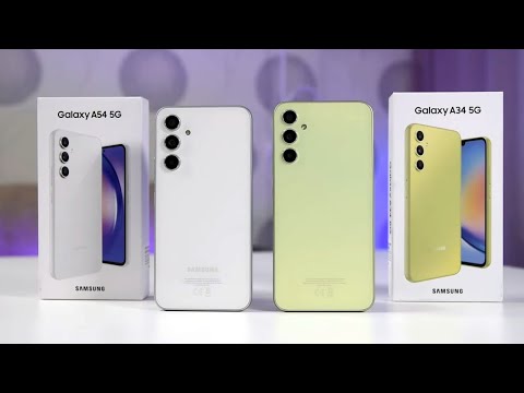 Видео: Samsung Galaxy A54 против Galaxy A34. СРАВНЕНИЕ / Арстайл /