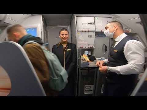 Видео: Airbus A320neo а/к Pegasus Airlines | Рейс Стамбул — Санкт-Петербург