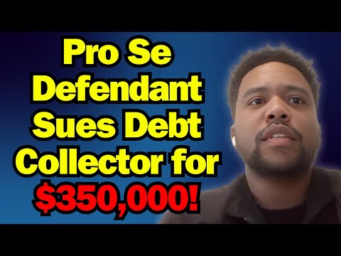 Видео: Ответчик Pro Se, которому предъявлен иск на 5000 долларов, отвечает встречным иском на 350 000 до...