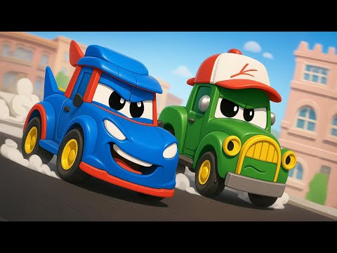 Видео: Супер Състезателната Кола хваща крадеца