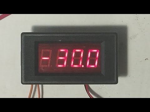 Видео: Вольтметр на ICL 7107. С помощью радиоконструктора .