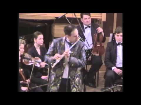 Видео: В.Косма - Сырба из фильма "Высокий блондин в черном ботинке", Станислав Зубицкий - флейта