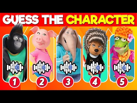 Видео: 🔊 Угадайте, кто поёт...! 🎤🐷🐨 Пойте 1 и 2 | Джонни, Розита, Мина, Гюнтер