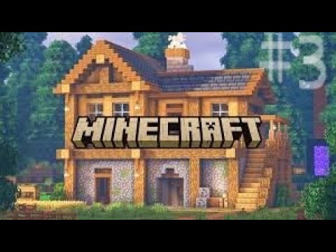 Видео: Добываем тонны железа и зачищаем блокпост разбойников (Minecraft #3) #minecraft