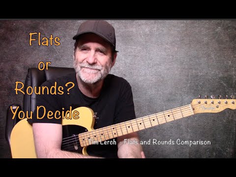 Видео: Тим Лерч — Плоская и круглая обмотки на телекастере — честное сравнение