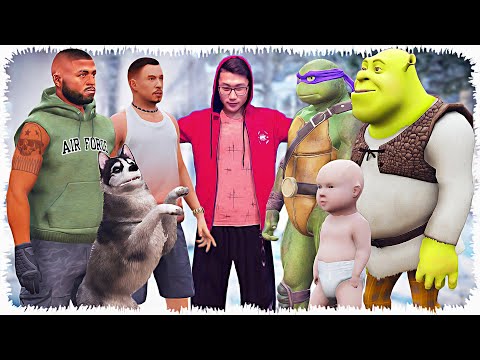 Видео: Қазақша Мстительдер Джонниға қарсы шықты (GTA V)