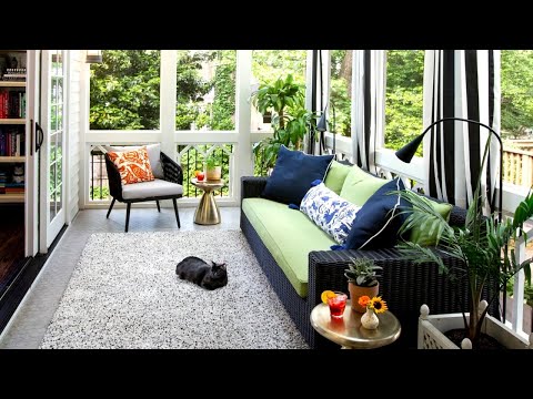 Видео: 35+ идей для веранды | Идеи оформления гостиной