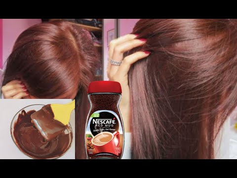 Видео: Натуральный краситель ярко-коричневого цвета, который закрашивает седые волосы с первого применения.