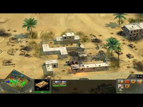 Видео: Прохождение Блицкриг II: United Нем. кампания #4 Первое наступление Роммеля, Ливия, апрель 1941 г.