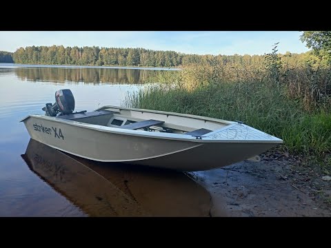 Видео: Обзор обновленной моторной лодки STRIKER X4 из пп