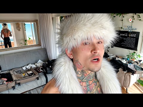 Видео: Morgenshtern готовится к выступлению в Куршавель. Распаковка и Запаковка! ОБ Mellstroy