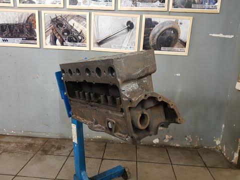 Видео: ПОЛУТОРКА: разбор двигателя пролежавшего 75 лет на дне Ладоги. Снятие поддона, поршневая.