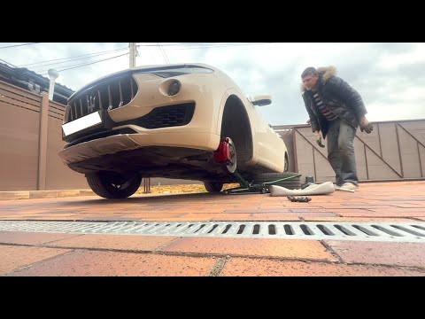 Видео: Maserati Levante - замена тормозов. Аналоги, которых нет в каталогах по низким ценам, но нужны ли