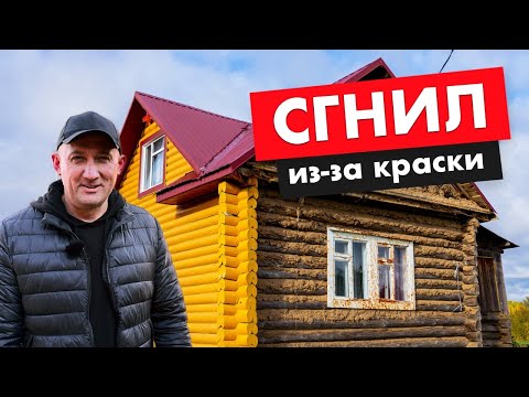 Видео: ДОМ СГНИЛ из-за этой КРАСКИ!