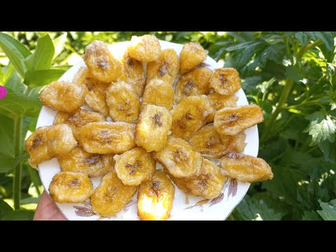 Видео: Բանանի չիր ամենապարզ տարբերակով  / Сухофрукт из Банана / Dried banana
