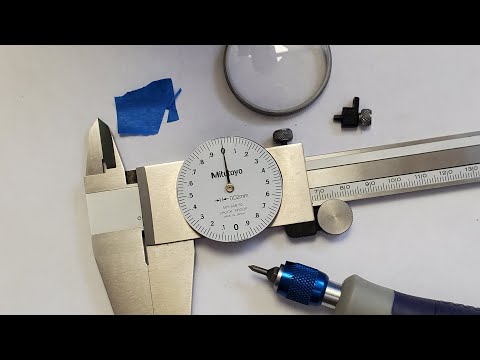 Видео: How I fix Mitutoyo Dial Caliper. Ремонт штангенциркуля