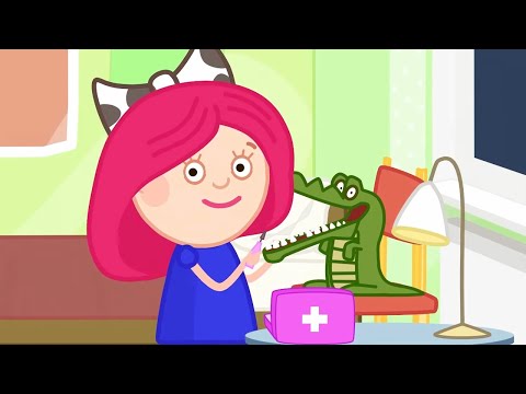 Видео: Смарта и Чудо-сумка - Смарта - врач (сборник) | Развивающий мультфильм для девочек