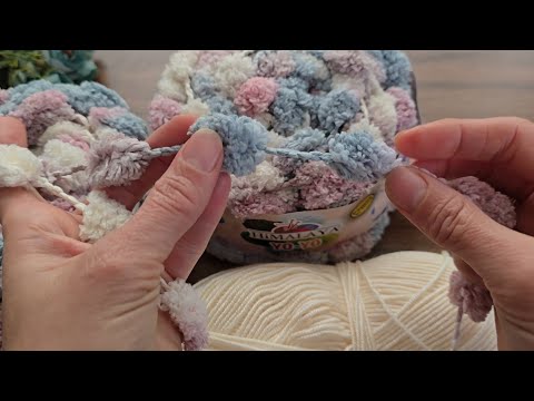 Видео: Детское одеяло с веревкой Йойо - это потрясающе ✅️ Изготовление одеяла Йойо крючком