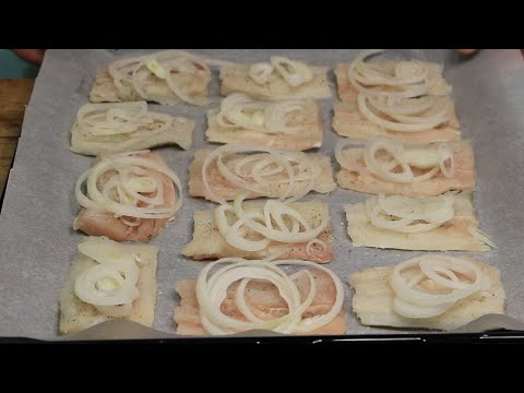 Видео: Съедят за минуту! Все в ШОКЕ от такой ВКУСНОТЫ! ТАК РЫБУ я еще не готовил!