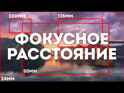 Видео: Как ПРАВИЛЬНО выбрать фокусное расстояние? - Видеоурок Фотографии Для Начинающих
