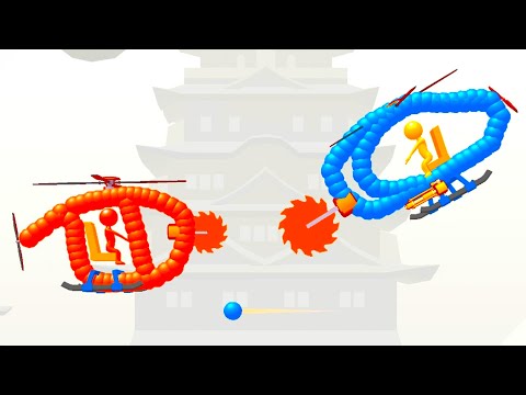 Видео: 🌞ЭВОЛЮЦИЯ НАРИСОВАННЫХ ВЕРТОЛЕТОВ .БИТВА ВЕРТОЛЕТОВ! Draw Fight 3D