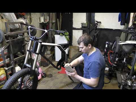 Видео: Сборка Мощного Электробайка на 15Kw  leili Enduro Bike 2022