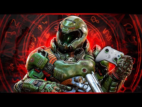 Видео: Кошмар, контроллер и моды | DOOM 2016 | Стрим#1