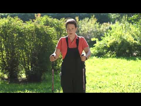 Видео: Не падай! Тренировка 1. С палками для ходьбы