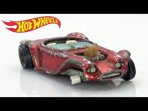 Видео: Hot Wheels Beatnik Bandit Red Line, серия 1, 1968. Реставрация литой модели.