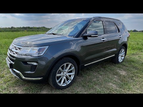 Видео: Ford Explorer 2019, 3.5i - 249лс, 102500км, 1 хозяин,  цена 3.400.000 рублей.