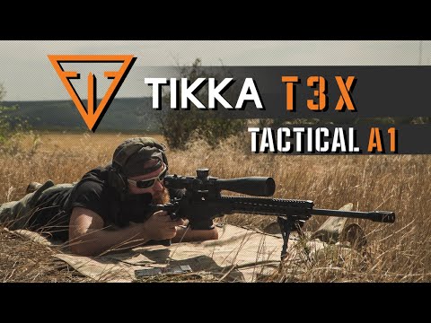 Видео: Tikka T3x Tactical A1 та потенціал .308 Win з лінійки TRG Precision