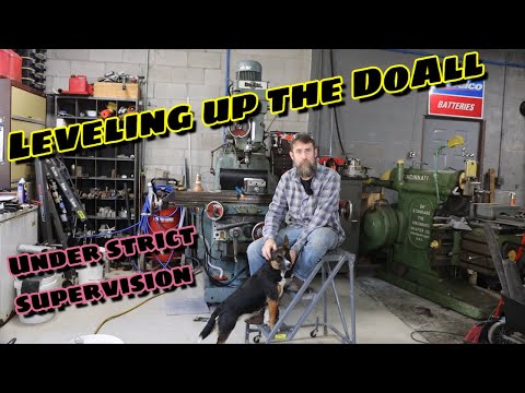 Видео: Выравнивание фрезерного станка DoAll / Плоское шлифование и техническое обслуживание станка.