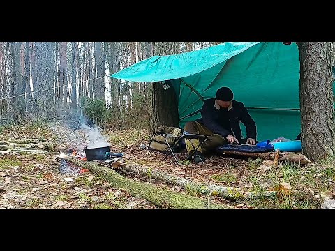 Видео: НОЧЁВКА В ЛЕСУ В УКРЫТИИ У КОСТРА.ОТКРЫЛ СЕЗОН ПОХОДОВ 2022!ПЕШИЙ ПВД В БУХТУ.ОБНОВКИ СНАРЯЖЕНИЯ.