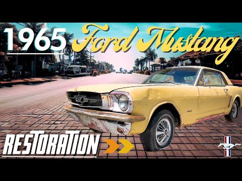 Видео: РЕСТАВРАЦИЯ FORD MUSTANG 1965 ГОДА | Восстановление крыла и передней части | Часть 9
